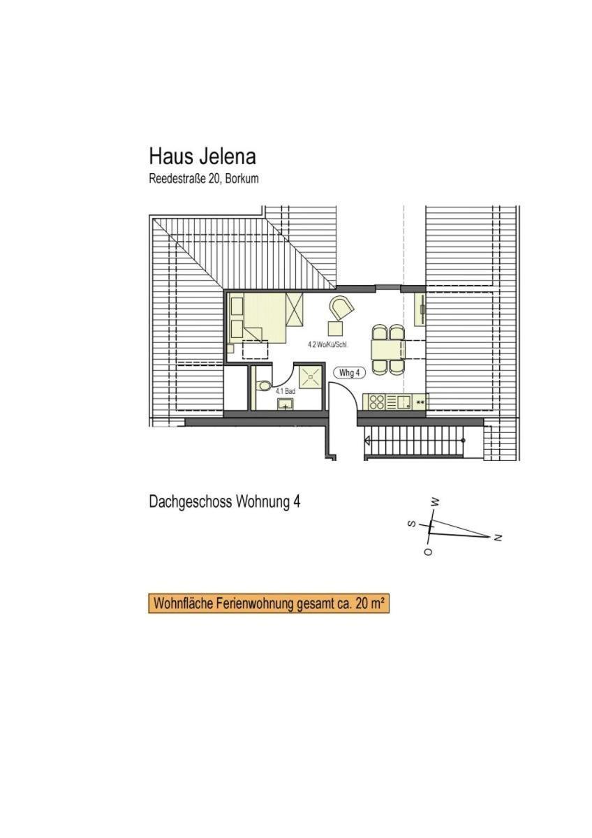 בורקום Haus Jelena Appartement 4 מראה חיצוני תמונה
